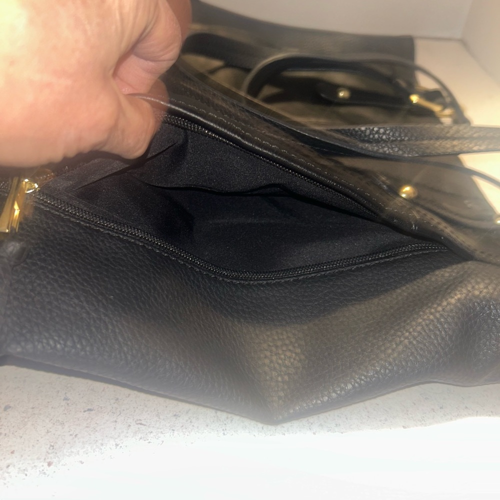 Relic Black Patchwork Tote Bag - image 4